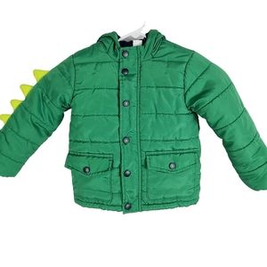 BOYS DINOSAUR WINTER COAT SIZE 3T